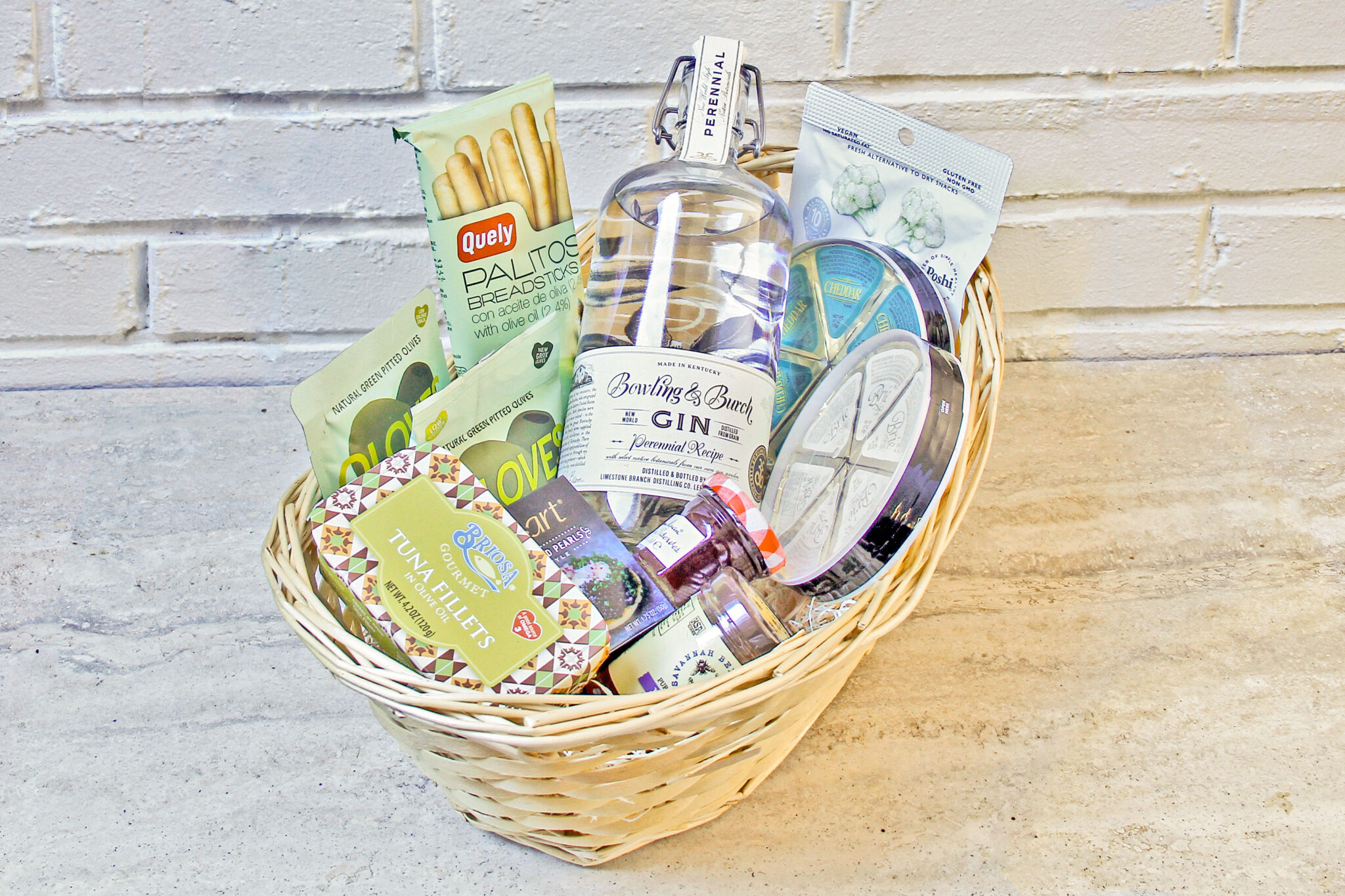 How to Build the Perfect Gin Gift Basket Bowling & Burch Gin