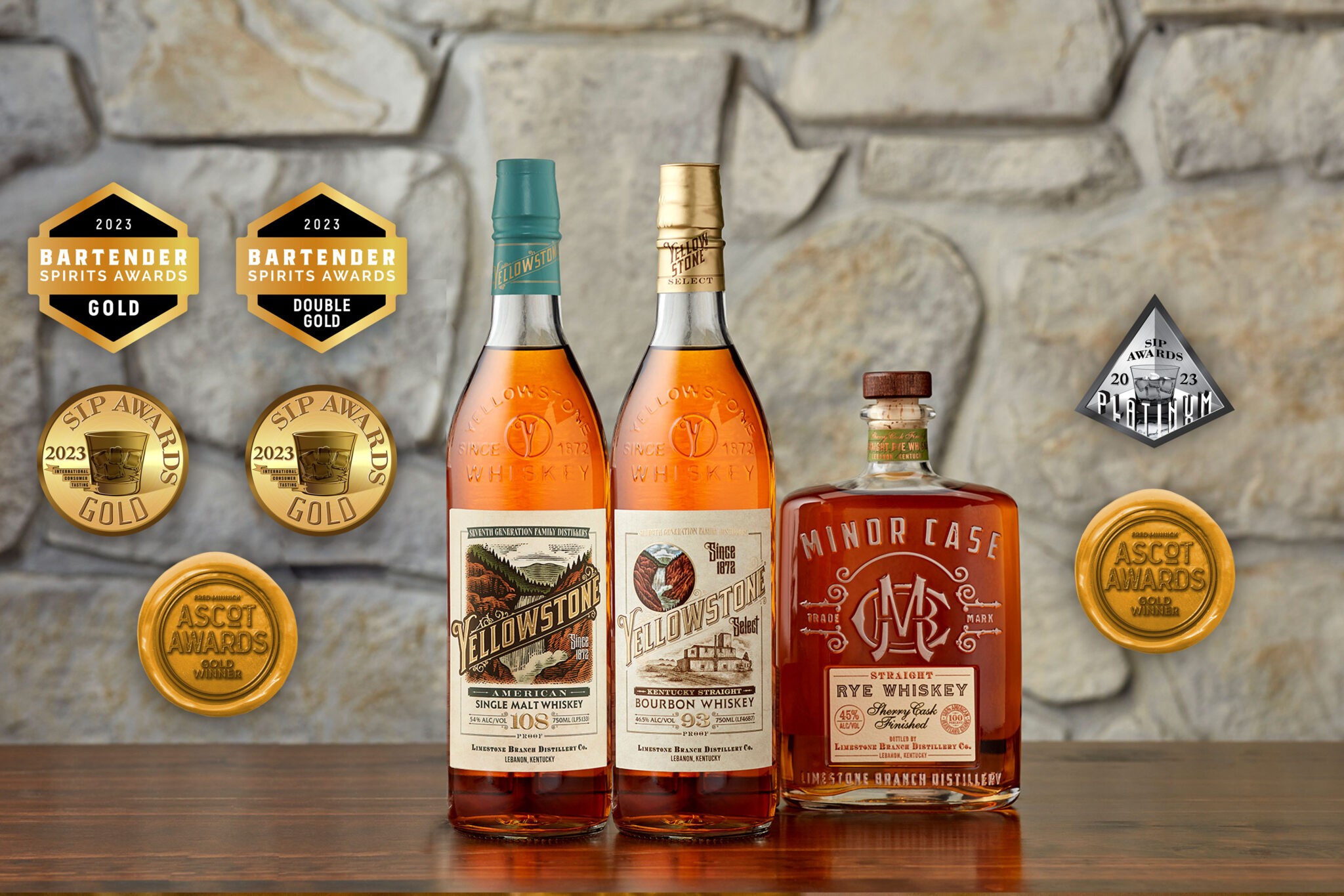 Golds, Double Gold, and PlatinumIt’s Whiskey Awards Season Limestone Branch